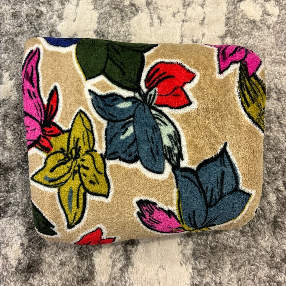 Vera Bradley Falling Flowers Throw Blanket